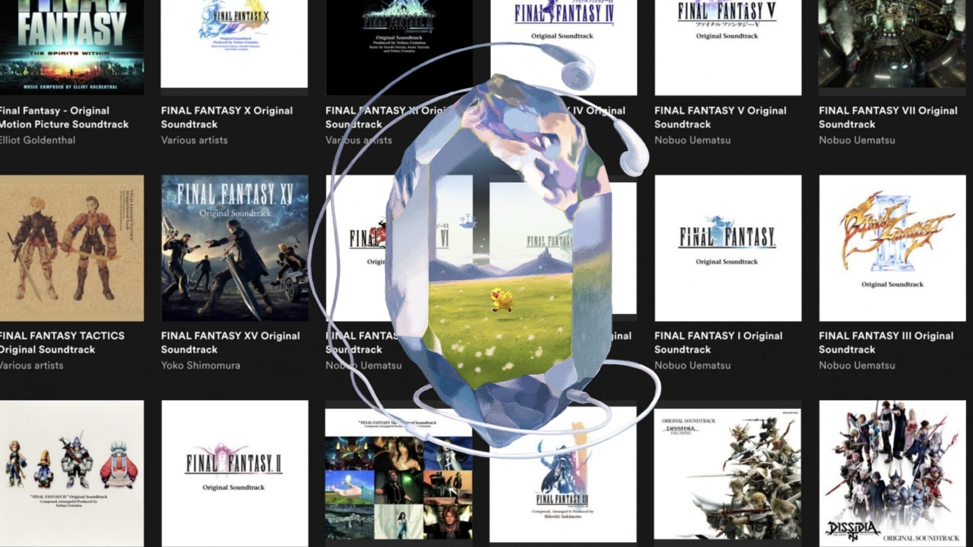 Muzyka z serii Final Fantasy na Spotify!