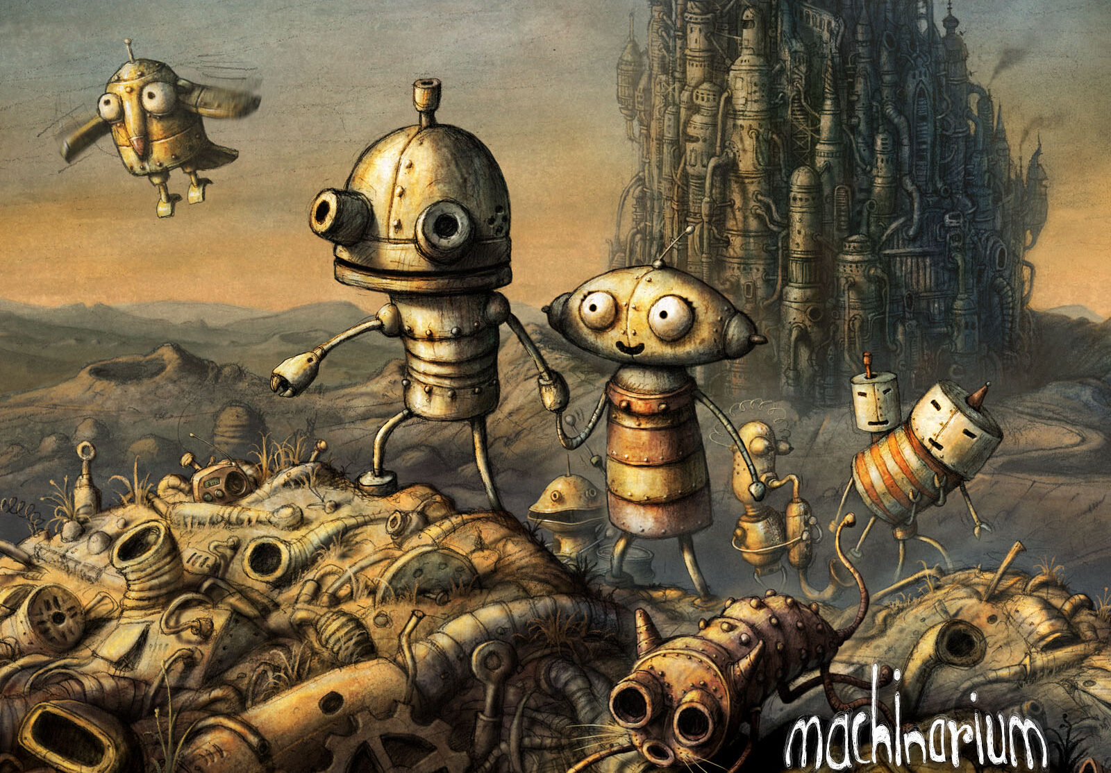 Just announced: Machinarium Remixed/Orbital’s single out