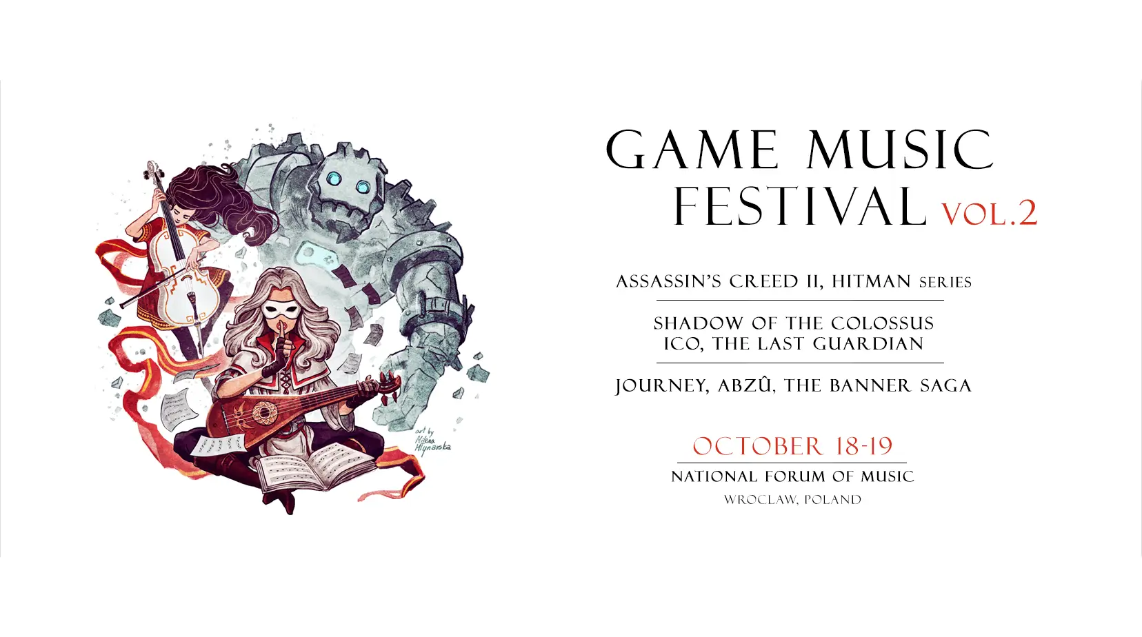 The 2nd Game Music Festival in Poland  18-19th of October 2019