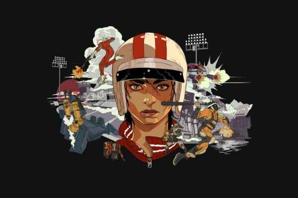 Rollerdrome – synthwave beats to ride for