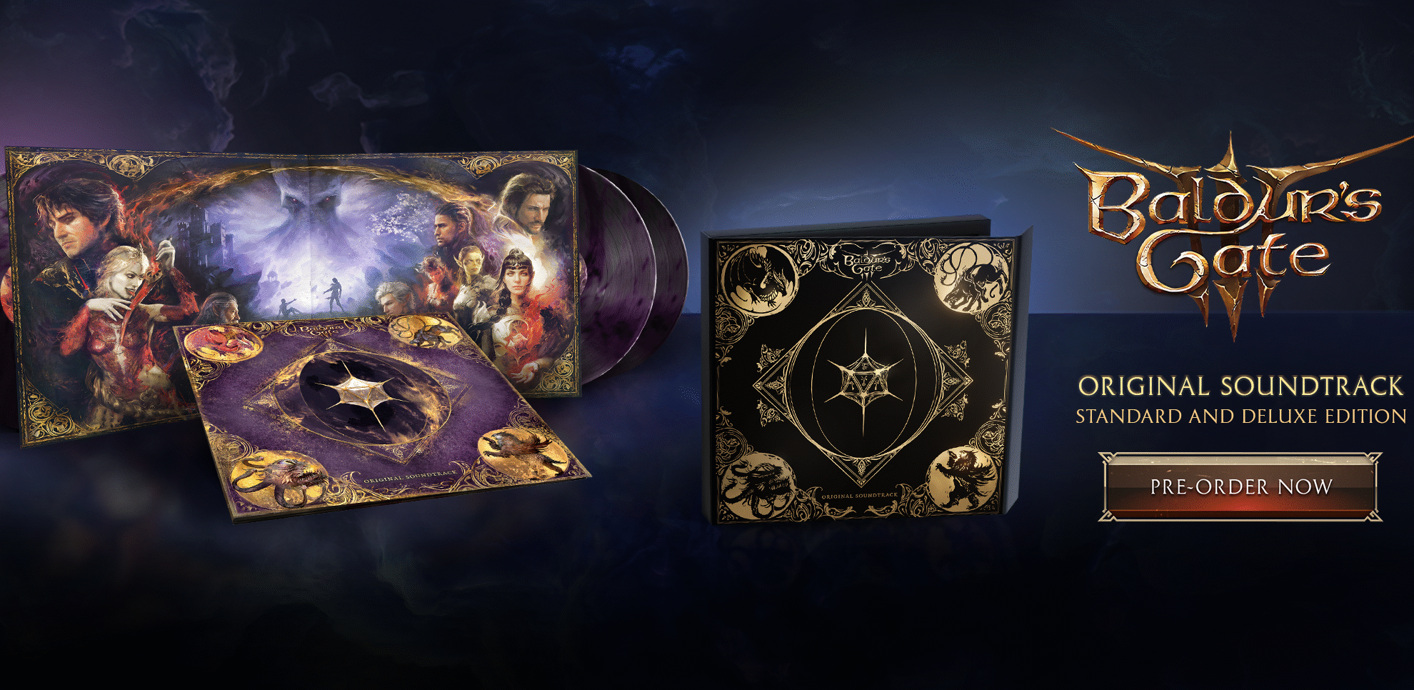 We are releasing Baldur’s Gate 3 Soundtrack on VINYL!
