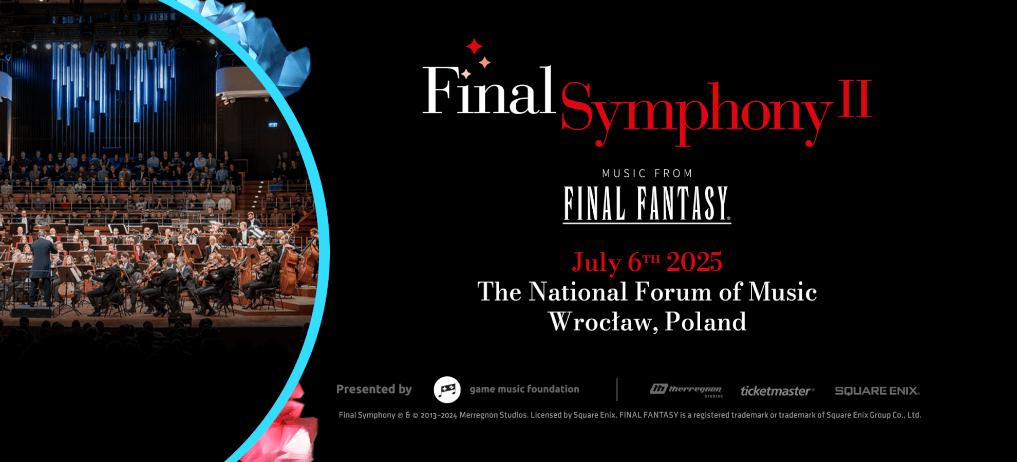 New date for Final Fantasy concert in Poland!