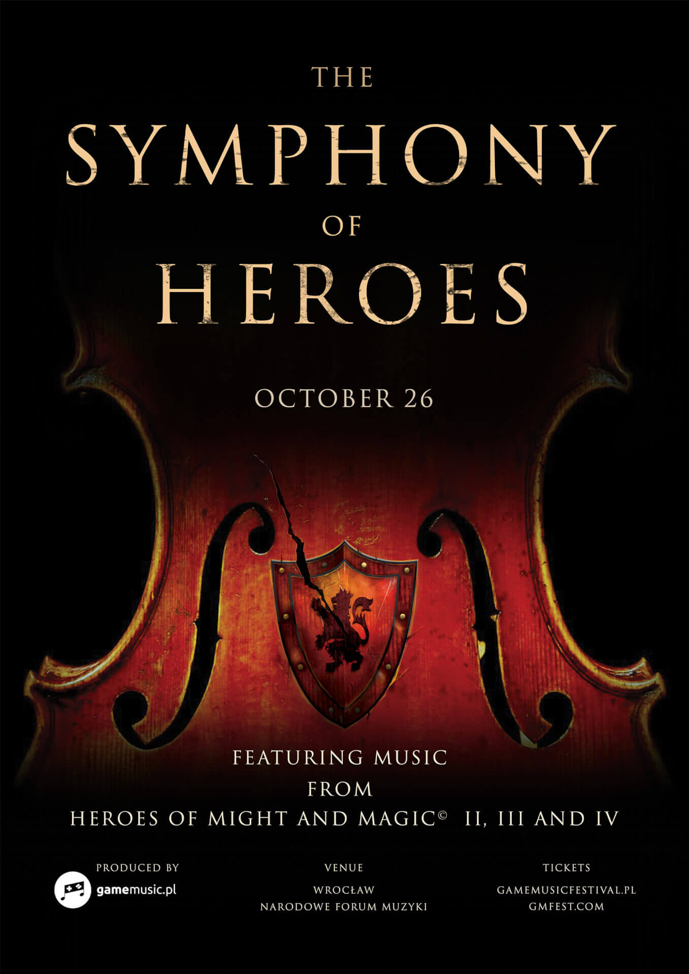 The Symphony of Heroes – Featuring music from Heroes of Might and Magic© II, III and IV